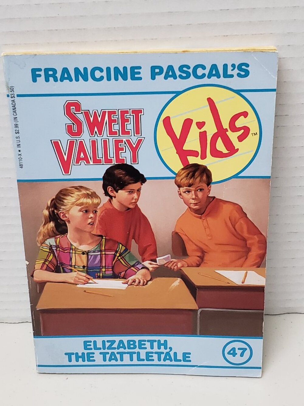 Sweet Valley Kids Book #47 Elizabeth, The Tattletale